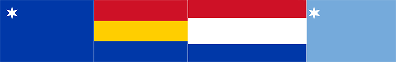 флаги Парагвая с 1811 по 1842 гг